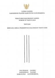 PERKAL NO 3 TAHUN 2025 TENTANG RKP KALURAHAN GADING TAHUN 2026
